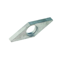 Support plate for insert size 16mm MVUN