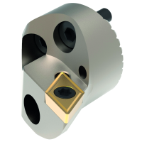 Boring bar head A20-SDQC-R 11, IC 107.5°, for DC..11T3.., QC interface