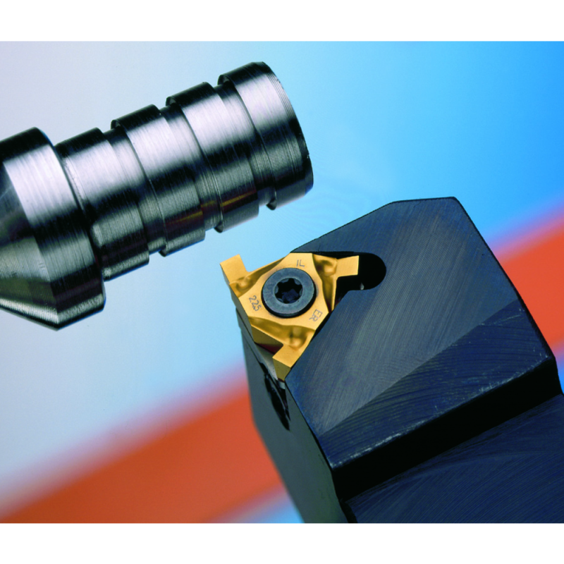 Grooving insert with radius 16IR/EL R 0.5 HC5640 (for holder SIR..16 + SEL..16)