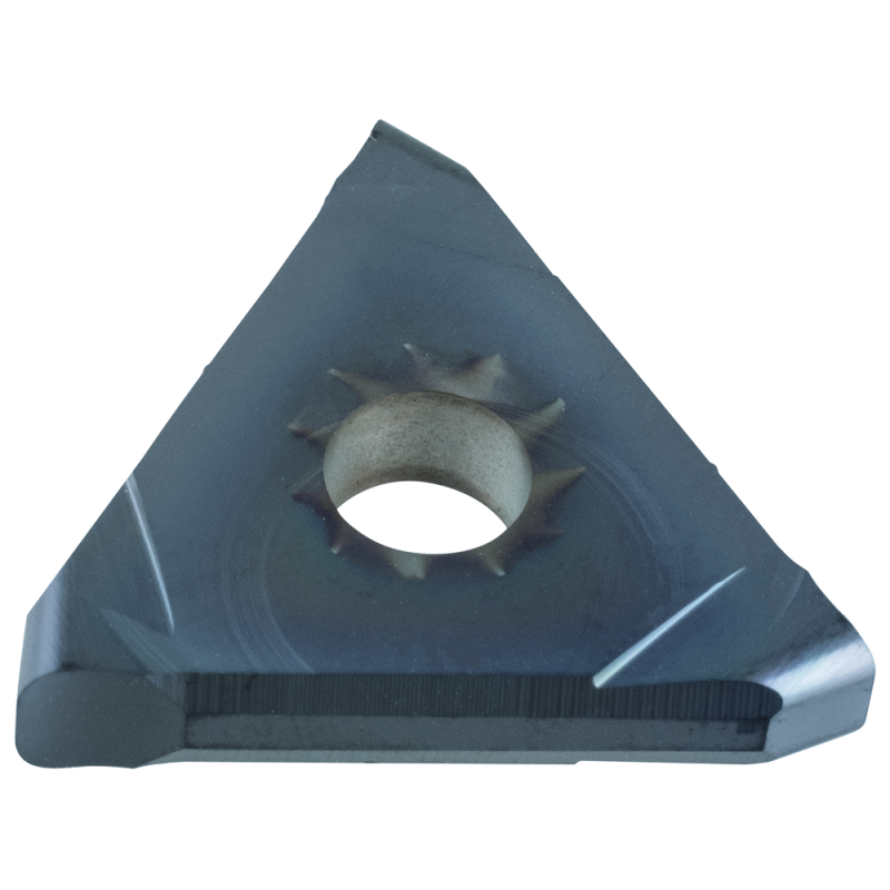 Cutting insert DED.0400.08-D AL41F copy and precision turning 4.0 mm r=0.8 mm