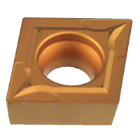 Turning insert CCMT 09T308 DP100R (ISO P/K) CVD coated