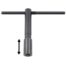 Безпечний квадратний торцевий ключ DIN904 6 мм, довжина хвостовика 110 мм