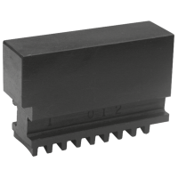 Unstepped block jaws for lathe chuck 160/3