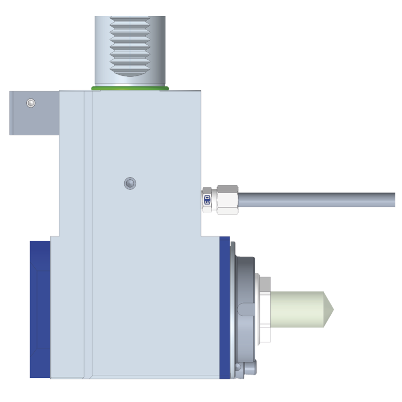 VDI 30 angled drilling/milling head, l/r, ER25 mount, PRECI-FLEX® EC