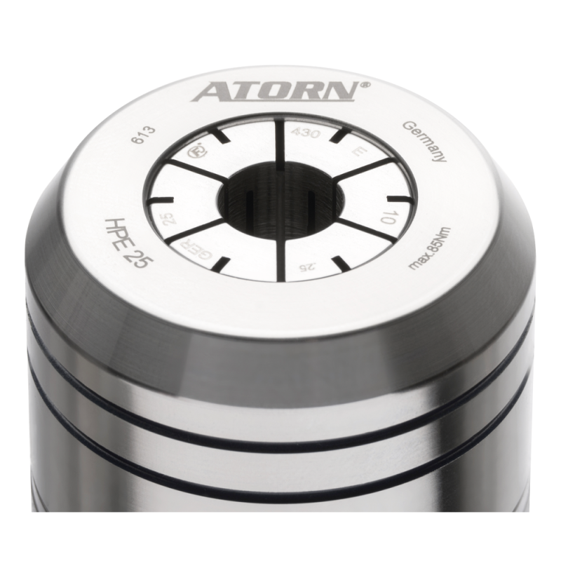 Collet chuck ER32 DIN69871AD SK40, 2-20mm A=70mm incl. nut