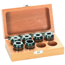 Precision collet GER20 427E Ø3-12mm 7-pcs., coated (5µm)
