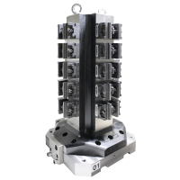 20-місцева затискна вежа RS-T 660, включаючи 20-місцевий центричний затискач, лещата BB 75 мм без губок