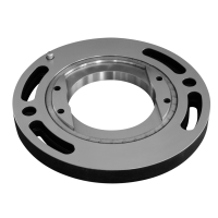 Turning insert with graduation for jaw width 200mm