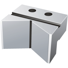 Координований V-подібний блок щелеп для ширини щелепи 125 мм