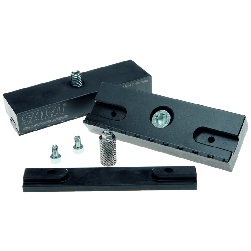 Gripper jaws, hardened, BB125mm 16MnCr5 (3 pcs.)