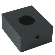 Фіксована губка для багатозатискних напрямних 22x22x15 мм, включаючи шліцьову гайку, з кігтями