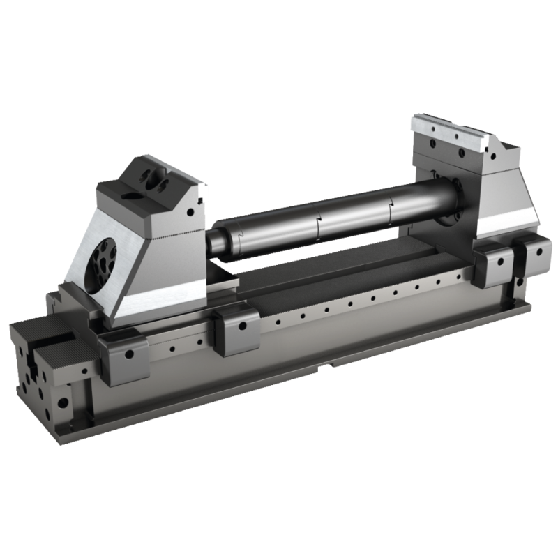 5-axis slide rail set 120 mm wide, 600 mm with 5-axis body