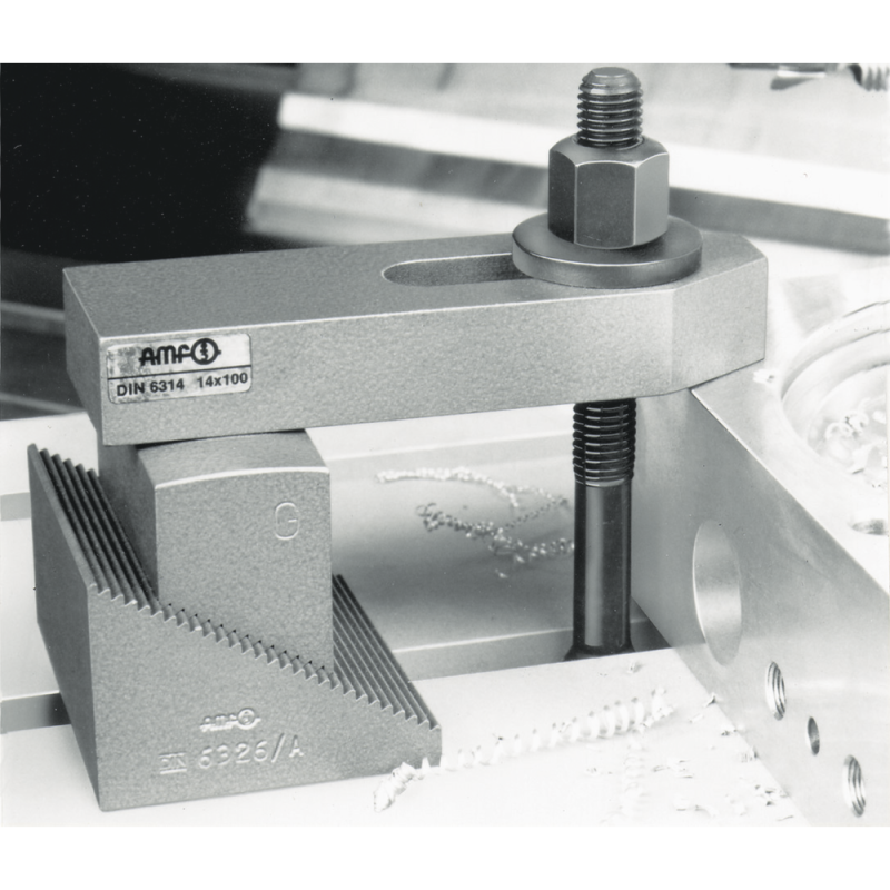 Clamp DIN6314, 6.6x50mm, for clamping screw M6