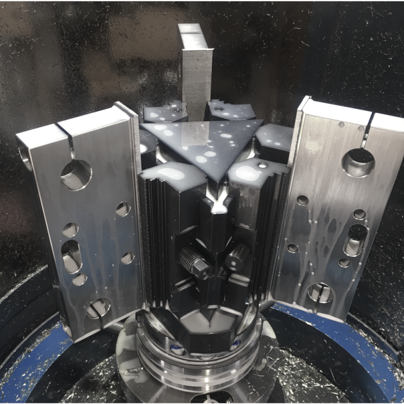 3-стороння затискна вежа BB 125 мм