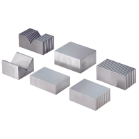 Пластинчастий полюсний блок 70x48x100 мм, крок полюсів поздовжній