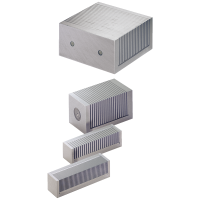 Permanent magnetic clamping block, type A