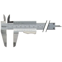 Calliper gauge 150mm (1/128"x0.05mm) thumb lock