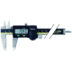 Digital calliper gauge 200mm (0.01mm) ABS AOS with thumb roller and data outp.