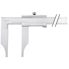 Штангенциркуль для майстерні 300 мм (0,05 мм) без ножових наконечників, без точного регулювання