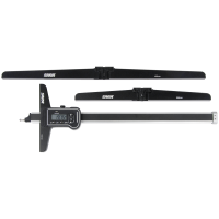 Universal depth gauge, digital 300mm (0.01mm) with three bridges