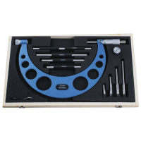 Micrometer form 0-100mm (0.01mm) with replaceable anvil