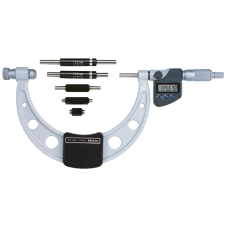 Digital outside micrometer 0-150mm (0.001mm) IP65 with replaceable anvil