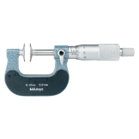 Outside micrometer 0-25mm (0.01mm) D7 with disc measuring faces