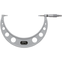 Outside micrometer D4 175-200mm (0.01mm) with narrow measuring faces (0.75mm)