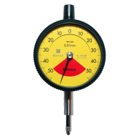 Безпечний манометр годинникового типу із зовнішнім кільцем 1 мм (0,01 мм) - 57 мм, IP52