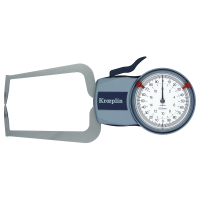 Ext. dial callipers 0-20mm (0.01mm) IP65 meas. depth 85mm, C ball 1.5mm