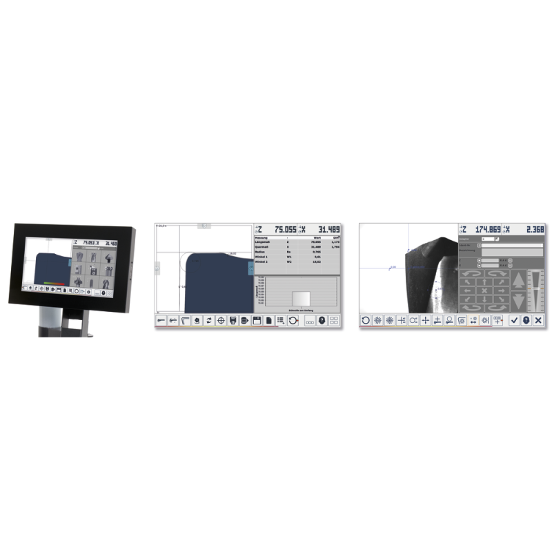 ImageController 2 ATORN® 350 with 13.3" screen in landscape mode