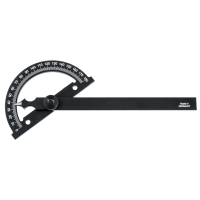 Protractor 150x200 mm 0-180° (reading 1°)