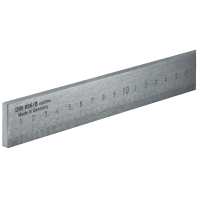 Steel workshop ruler DIN866/B 1000x30x6mm normal steel