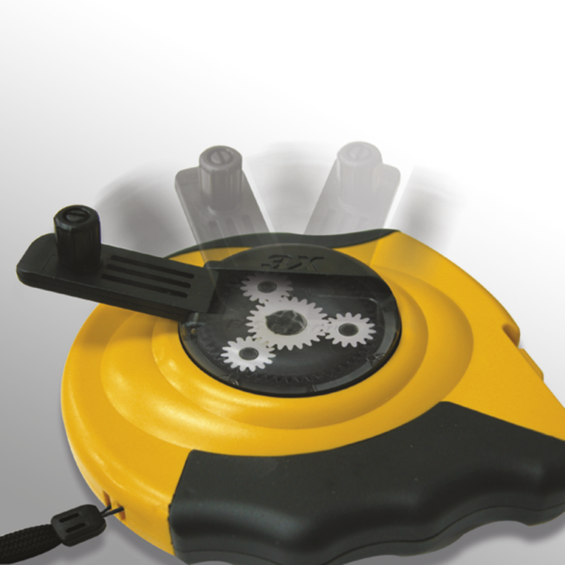 Spring tape measure 20m EC Class II tape width 10mm, type FastBack