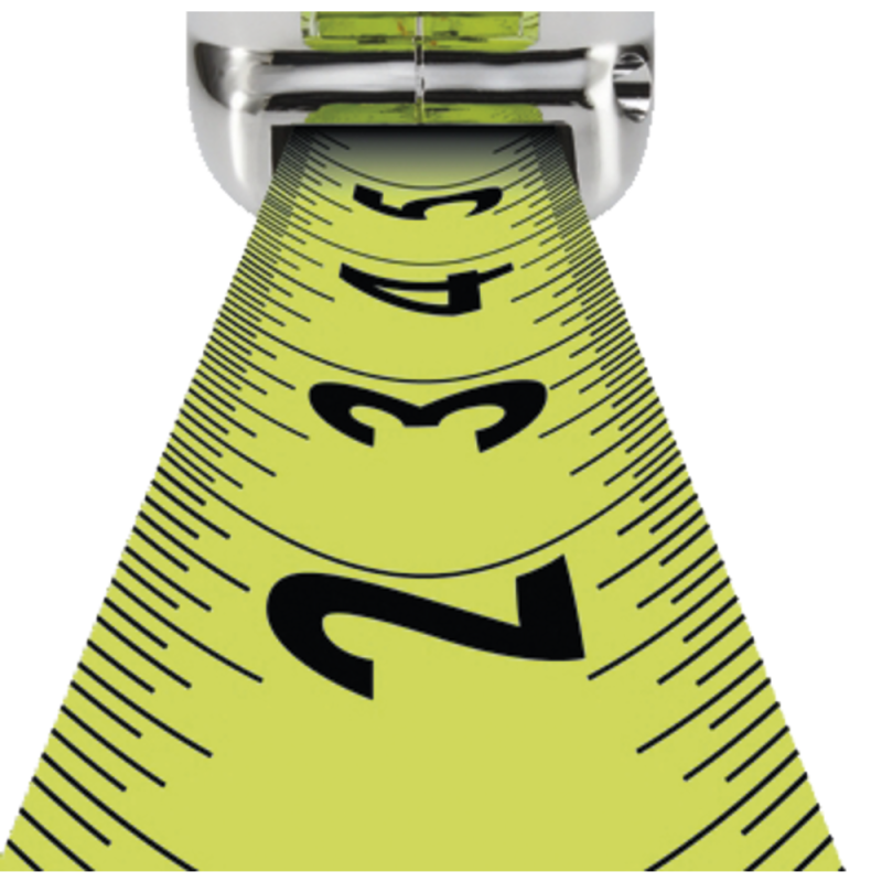 Tape measure 8m, EC Class II, tape width 27mm, type Powerblade II