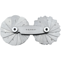 Радіусний калібр 15,5-25 мм