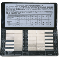 Surface comparison standard Ra 0.05-12.5µm