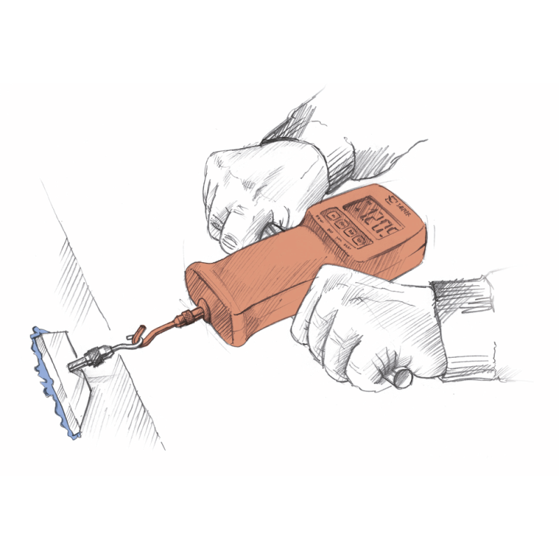 Force measuring device, digital FK 100 meas. range 100 N (resolution 0.05 N)