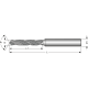 Solid carbide micro-high-performance drill 3xD 1.6mm D1=HA 3mm TiAlN