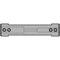 Державка 645.0012-D 12x75mm (сменные пластины-4+5mm) IC