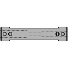 Тримач інструменту 645.0012-D 12x75 мм (різальні пластини-4+5 мм) IC