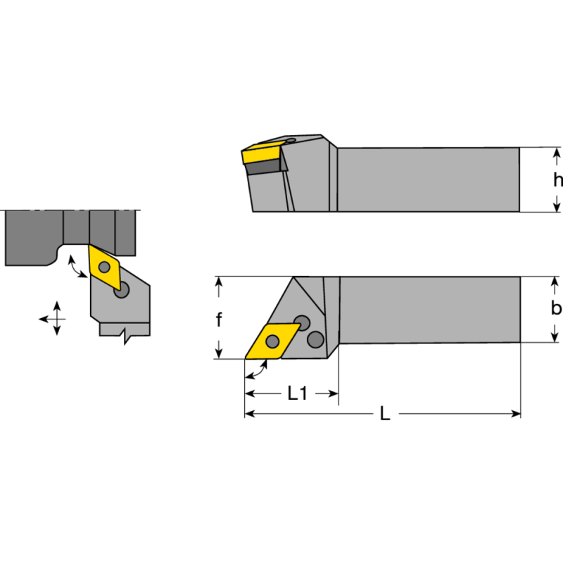 Clamp mounting PDJN-R 2525 M15, 93°, IC, for DN..1506.. ECO