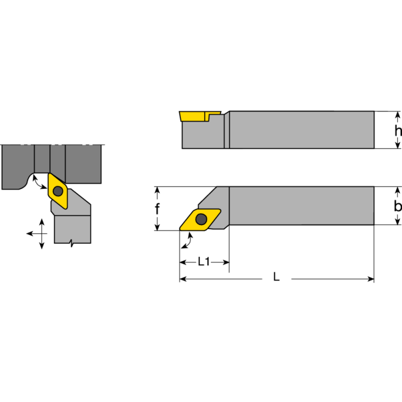 Clamp mounting SDAC-L 0808 X07-A, 90°, for DC..0702..