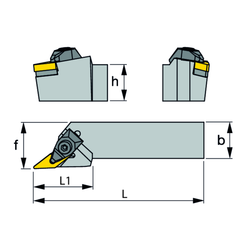 Clamp mounting DVJN-L 2525 M16, 93° for VN..1604..