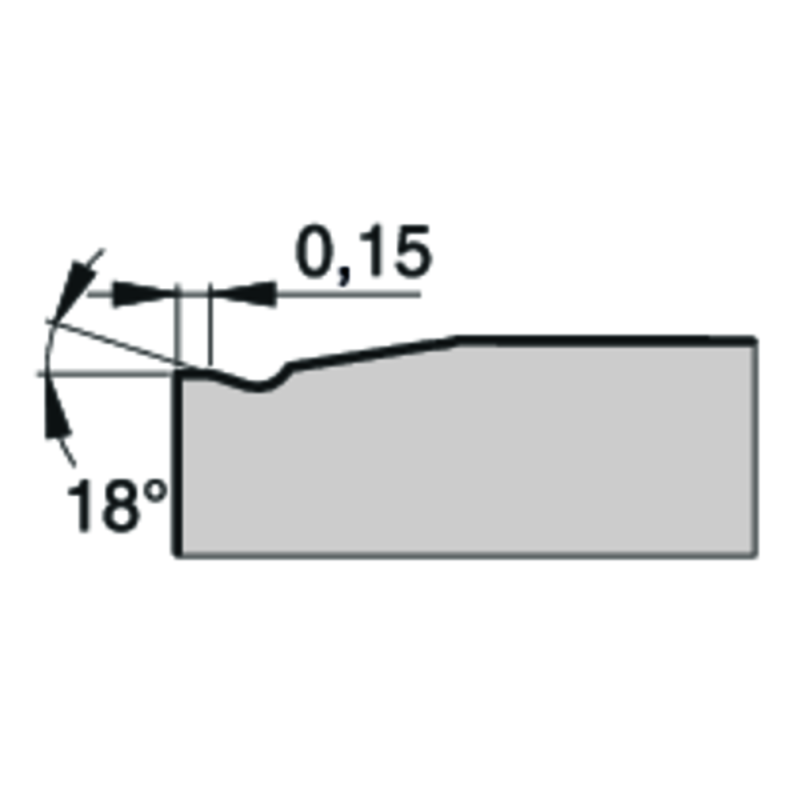 Змінна ріжуча пластина CNMG 120404-LC PHG115
