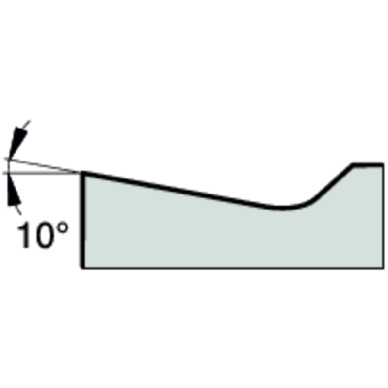 Indexable cutting insert DNMX 150604-L02 PHG125
