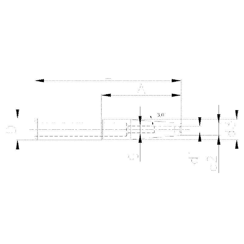 Термоусадочна підгонка 12 мм 6 мм L=110 мм
