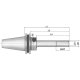 Hydraulic expansion chuck type HG PENCIL-12x150/ISO50 Ø 12 mm