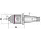 NC short drill chuck DIN2080 SK40, 0.5-13mm with spur gear system