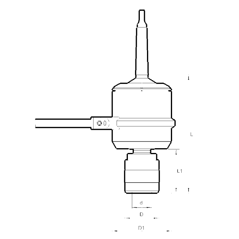 Thread cutting device DIN228B MK2, M 3-M12